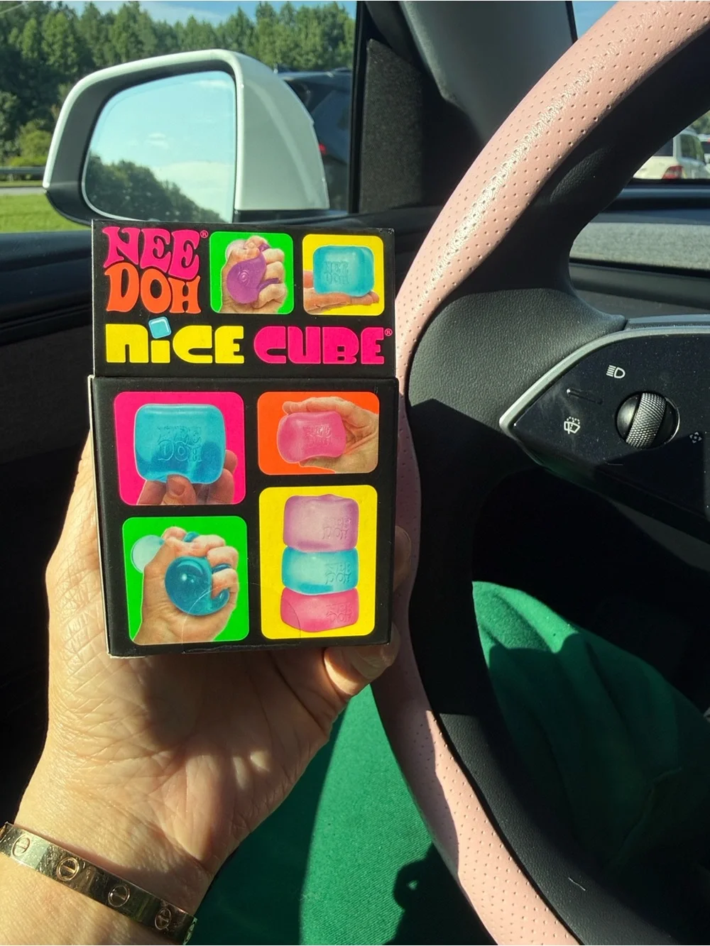 💯 Authentic guarantee!Purple Nice Cube Super Solida Squish - Needoh